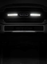 Rough Country 10 Inch Black Series LED Light Bar Slim Line Pair                                     - 70410ABL - Image 6