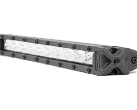 Rough Country 10 Inch Chrome Series LED Light Bar Slim Line Pair