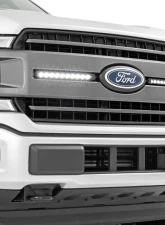 Rough Country 10 Inch Chrome Series LED Light Bar Slim Line Pair                                     - 70410A - Image 3