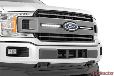 Rough Country 10 Inch Chrome Series LED Light Bar Slim Line Pair - 70410A