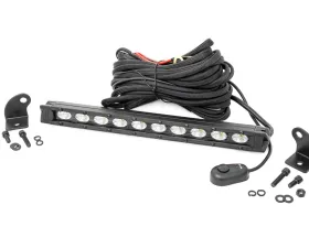 Rough Country 10 Inch Black Series LED Light Bar Slim Line
