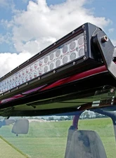 Rough Country 50" Straight LED Light Bar Upper Windshield Mounting Brackets for Jeep Wrangler YJ 1987-1995                                     - 70508 - Image 4