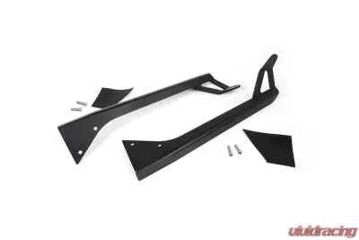 Rough Country 50" Straight LED Light Bar Upper Windshield Mounting Brackets for Jeep Wrangler YJ 1987-1995 - 70508