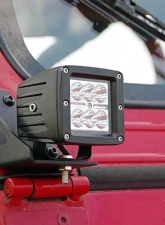 Rough Country Lower Windshield Light Mounts Jeep Wrangler YJ 1987-1995                                     - 70510 - Image 4