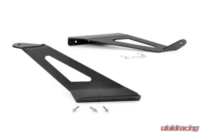 Rough Country 50" Curved LED Light Bar Upper Windshield Mounting Brackets GM 1500 Pickup - 70513