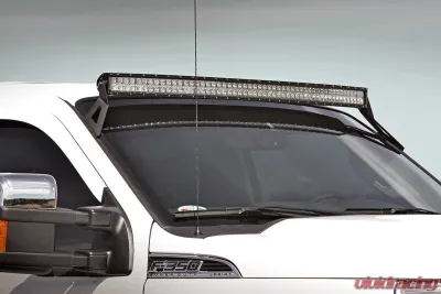 Rough Country 54" Curved LED Light Bar Upper Windshield Mtg Brackets Ford Super Duty Ford 1999-2016 - 70516