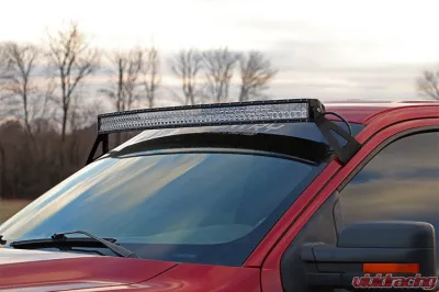 Rough Country 54" Curved LED Light Bar Upper Windshield Mounting Brackets Ford F-150 - 70518