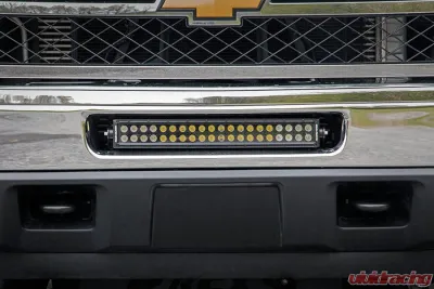 Rough Country 20" Single or Dual Row LED Light Bar Hidden Bumper Mounting Brackets Chevrolet Silverado 2500 2011-2014 - 70522