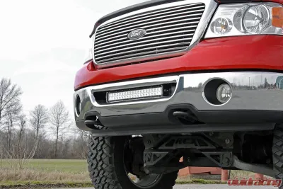 Rough Country 20" Single or Dual Row LED Light Bar Hidden Bumper Mounting Brackets Ford F-150 2006-2008 - 70527