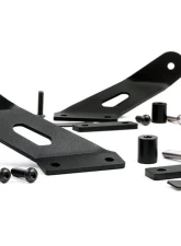 Rough Country 20" Single or Dual Row LED Light Bar Hood Mounting Brackets Jeep Wrangler JK JKU 2007-2018                                     - 70533 - Image 5