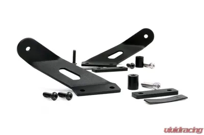 Rough Country 20" Single or Dual Row LED Light Bar Hood Mounting Brackets Jeep Wrangler JK JKU 2007-2018 - 70533