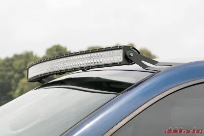 Rough Country 54" Curved LED Light Bar Upper Windshield Mtg Brackets Dodge | Ram Pickup Dodge Ram 1500 2002-2008 - 70538