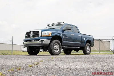 Rough Country 54" Curved LED Light Bar Upper Windshield Mtg Brackets Dodge | Ram Pickup Dodge Ram 1500 2002-2008 - 70538