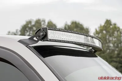 Rough Country 54" Curved LED Light Bar Upper Windshield Mtg Brackets GM Pickup | SUV - 70539