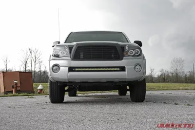 Rough Country 30' Single or Dual Row LED Light Bar Hidden Bumper Mount Toyota Tacoma 2005-2015 - 70542