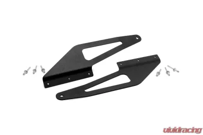 Rough Country 50" Curved LED Light Bar Upper Windshield Mtg Brackets Jeep Grand Cherokee ZJ 1993-1998 - 70567