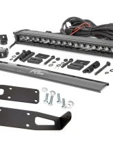 Rough Country LED Bumper Mount Black Series w/White DRL Dodge Ram 2500 3500 Ram 2500 3500 2003-2018                                     - 70568BLDRL - Image 6