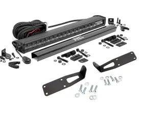 Rough Country LED Bumper Mount Black Series Dodge Ram 2500 3500 Ram 2500 3500 2003-2018