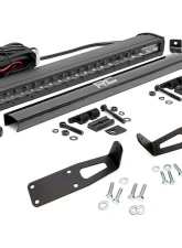 Rough Country LED Bumper Mount Black Series Dodge Ram 2500 3500 Ram 2500 3500 2003-2018                                     - 70568BL - Image 6