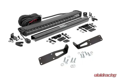 Rough Country LED Bumper Mount Black Series Dodge Ram 2500 3500 Ram 2500 3500 2003-2018 - 70568BL