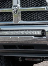 Rough Country LED Light Kit Bumper Mount 40 Inch Black Dual Row for Ram 2500/3500 2010-2018                                     - 70570B - Image 2