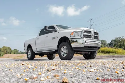 Rough Country LED Light Kit Bumper Mount 40 Inch Black Dual Row for Ram 2500/3500 2010-2018 - 70570B