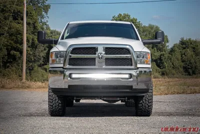 Rough Country LED Light Kit Bumper Mount 40 Inch Black Dual Row for Ram 2500/3500 2010-2018 - 70570B