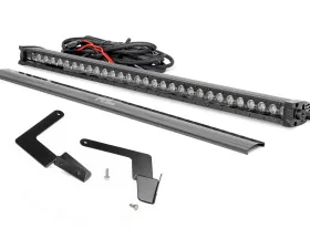 Rough Country LED Light Kit Lower Grille Mount 30 Inch Black for Toyota Tacoma 2016-2023