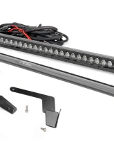 Rough Country LED Light Kit Lower Grille Mount 30 Inch Black for Toyota Tacoma 2016-2023                                     - 70619BLDRL - Image 6