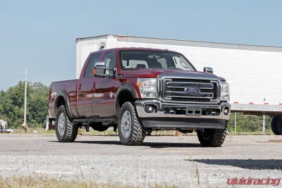 Rough Country LED Light Fog Mount 2 Black Pair Ford F-250 Super Duty F-350 Super Duty 2WD | 4WD 2011-2016 - 70622
