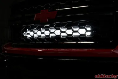 Rough Country 30" Curved LED Grille Kit for 2014-2015 Chevy Silverado 1500 2WD/4WD - 70624