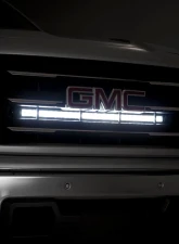 Rough Country LED Light behind Grille Mount 30 Chrome Single Row Chevy Silverado 1500 GMC Sierra 1500 2WD | 4WD 2014-2018                                     - 70625 - Image 4