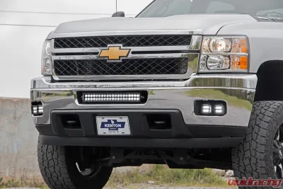 Rough Country LED Fog Light Kit Black Series Chevy Silverado 2500 HD 3500 HD 2WD | 4WD 2011-2014 - 70628