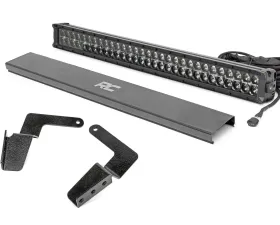 Rough Country 30 Inch LED Light Kit Bumper Mount for 2007-2014 Toyota FJ Cruiser Black DRL