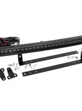 Rough Country 30" LED Grille Kit Black Series w/1 Light Ford F-150 2WD 4WD 2009-2014                                     - 70661 - Image 2
