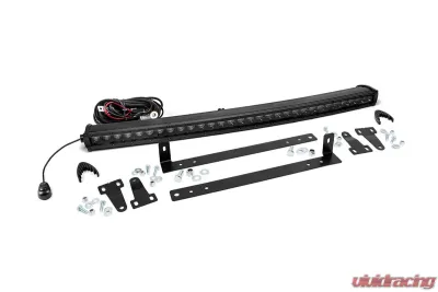 Rough Country 30" LED Grille Kit Black Series w/1 Light Ford F-150 2WD 4WD 2009-2014 - 70661