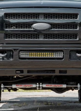 Rough Country LED Light Black Series w/Amber DRL Ford F-250 Super Duty F-350 Super Duty 2WD | 4WD 2005-2007                                     - 70665DRLA - Image 2