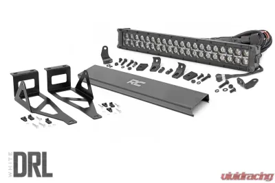 Rough Country LED Light Black Series w/White DRL Ford F-250 Super Duty F-350 Super Duty 2WD | 4WD 2005-2007 - 70665DRL