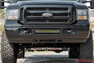 Rough Country LED Light Black Series w/White DRL Ford F-250 Super Duty F-350 Super Duty 2WD | 4WD 2005-2007 - 70665DRL