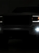 Rough Country LED Light Fog Mount 2 Black Pair GMC Sierra 1500 2WD 4WD 2014-2015                                     - 70689 - Image 3