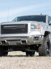 Rough Country LED Light Fog Mount 2 Black Pair GMC Sierra 1500 2WD 4WD 2014-2015                                     - 70689 - Image 5
