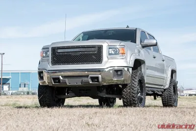 Rough Country LED Light Fog Mount 2 Black Pair GMC Sierra 1500 2WD 4WD 2014-2015 - 70689