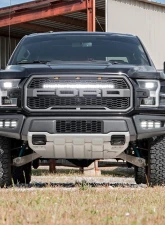 Rough Country Triple LED Fog Light Kit Black Series w/White DRL Ford Raptor 2017-2020                                     - 70700DRL - Image 4
