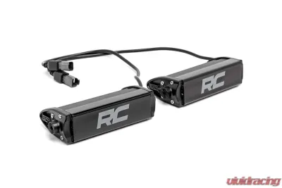 Rough Country 6" Chrome Series Single Row CREE LED Light Bar Pair - 70706