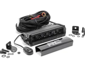 Rough Country 6 Inch Black Series LED Light Bar Single Row