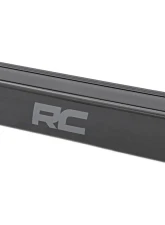 Rough Country 12 Inch Black Series LED Light Bar Single Row Cool White DRL                                     - 70712BLDRL - Image 2