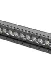 Rough Country 12 Inch Black Series LED Light Bar Single Row Cool White DRL                                     - 70712BLDRL - Image 4