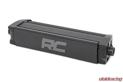 Rough Country 8 Inch Black Series LED Light Bar Single Row Amber DRL - 70718BLDRLA