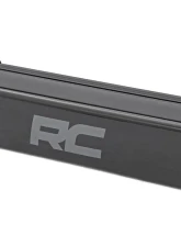 Rough Country 8 Inch Black Series LED Light Bar Single Row Cool White DRL - 3200 Lumens                                     - 70718BLDRL - Image 3