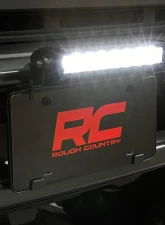 Rough Country 8 Inch Black Series LED Light Bar Single Row Cool White DRL - 3200 Lumens                                     - 70718BLDRL - Image 6